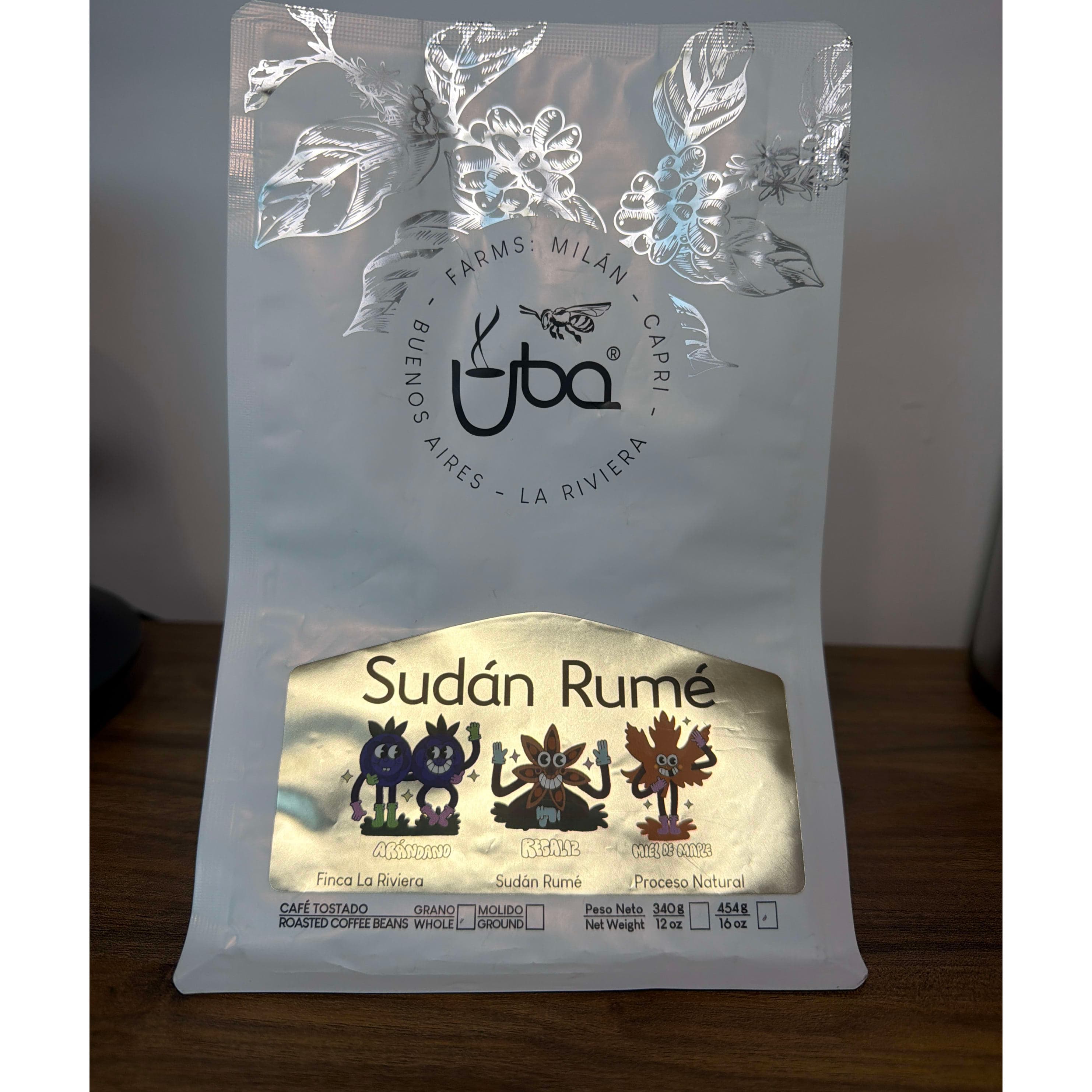 Empaque de Sudán Rumé