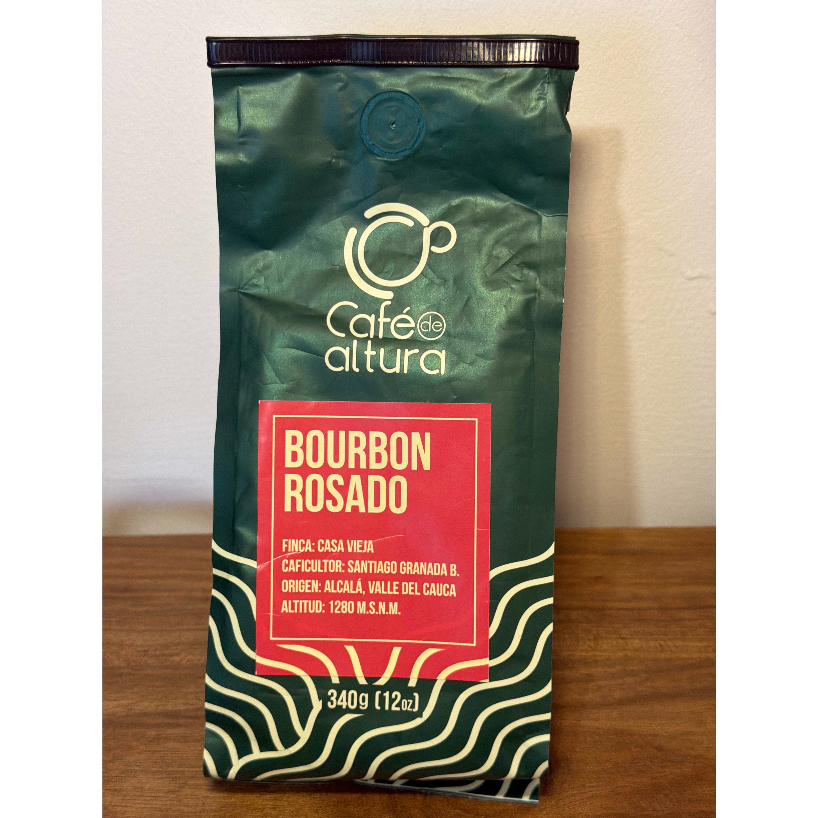 Empaque de Bourbon Rosado